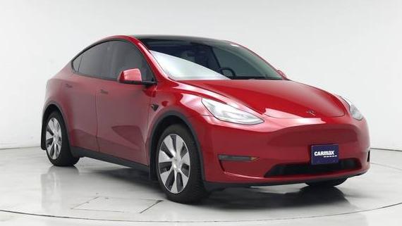 TESLA MODEL Y 2021 5YJYGDEE9MF246899 image